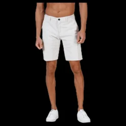 New Elvine Crimson Shorts White Vit