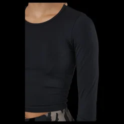 Casall Crop Long Sleeve Black Svart