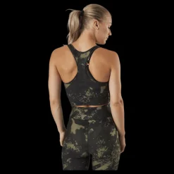 Casall Crop Tank Boost Green Svart Best