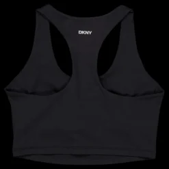DKNY Sport Cropped Tank Black Svart Clearance