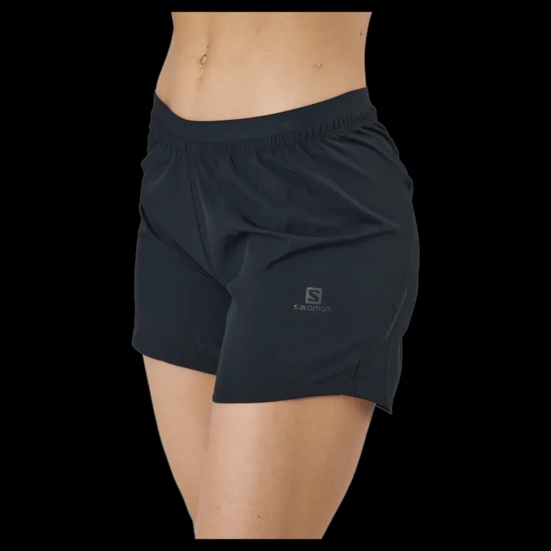 Hot Salomon Cross 5'' Short W Black Svart