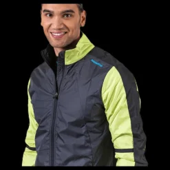 Online Newline Cross Jacket Green/Grey Grön och Grå