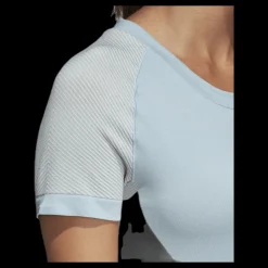 New adidas Cru Tee Primeknit Blue/Grey Vit