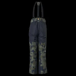 Sale ColourWear Cube Bib Pant Jr Camo Dark Khaki Flerfärgad