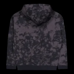 Under Armour Curry Acid Wash Hoodie Jet Gray Svart Sale