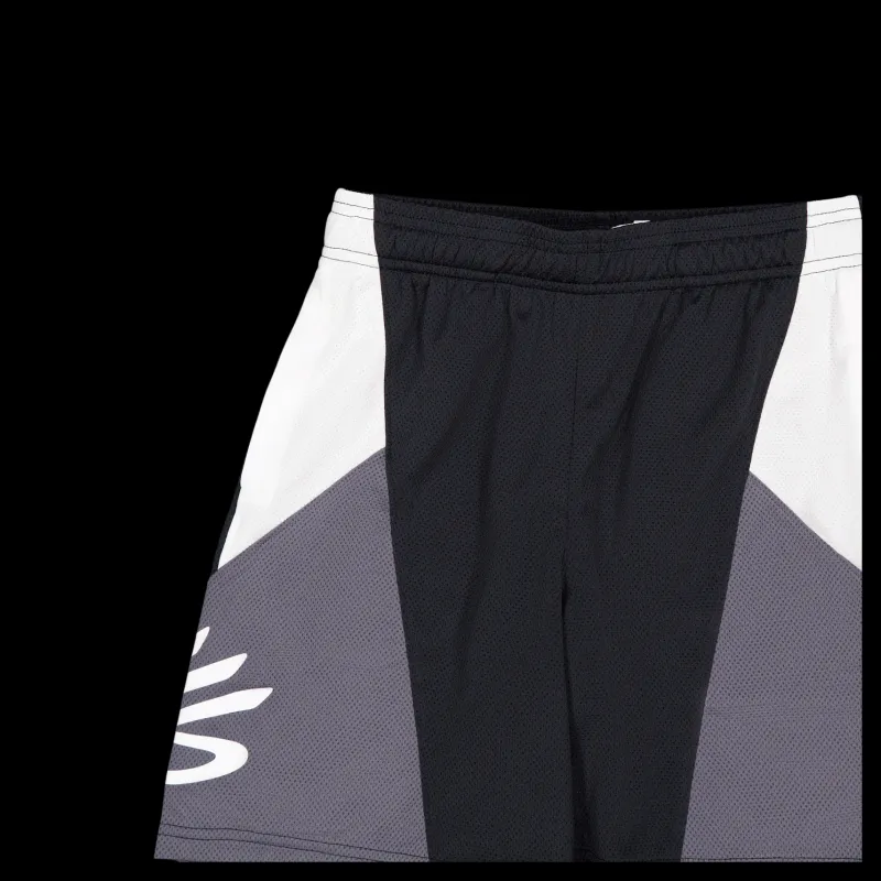 Sale Under Armour Curry Boys Splash Short Black Svart