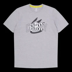 Sale Under Armour Curry Champ Mindset Tee Steel Grå