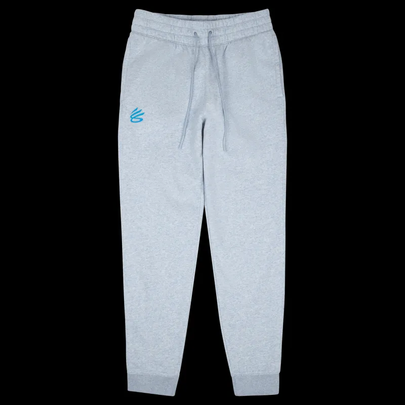 Online Under Armour Curry Fleece Sweatpants Harbor Grå