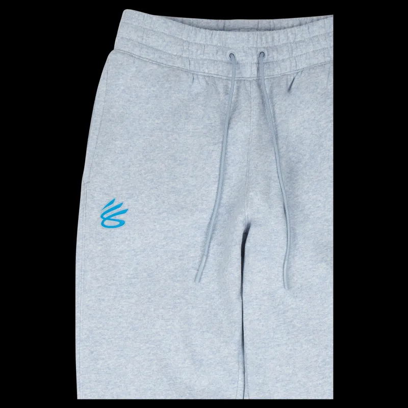 Online Under Armour Curry Fleece Sweatpants Harbor Grå