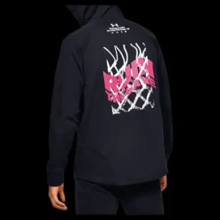 Under Armour Curry Graphic Flc Hoody Svart