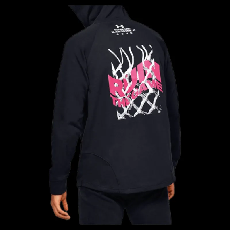 Under Armour Curry Graphic Flc Hoody Svart