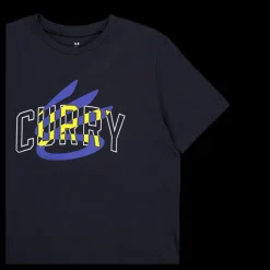 Under Armour Curry Logo Tee Black Svart