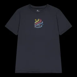 Discount Under Armour Curry Shoe Hook Tee 4 Black Svart