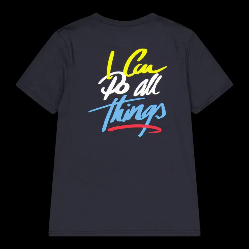 Discount Under Armour Curry Shoe Hook Tee 4 Black Svart