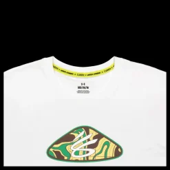 Under Armour Curry Slvs Tee White Vit Sale