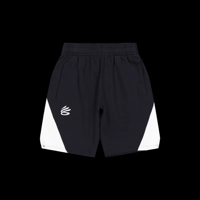 Under Armour Curry Splash Fleece Short Black Svart