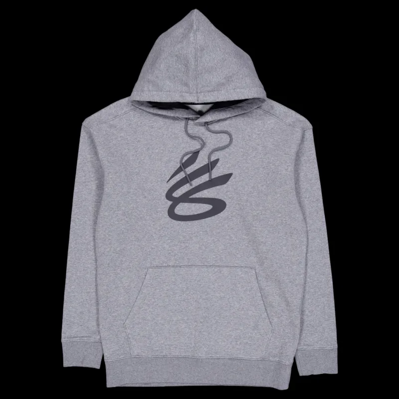 Under Armour Curry Splash Hoodie Castlerock Grå Discount