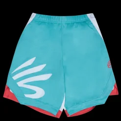 Under Armour Curry Splash Short Blå Hot