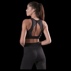 Clearance BLACC Cursive Bra Black Svart