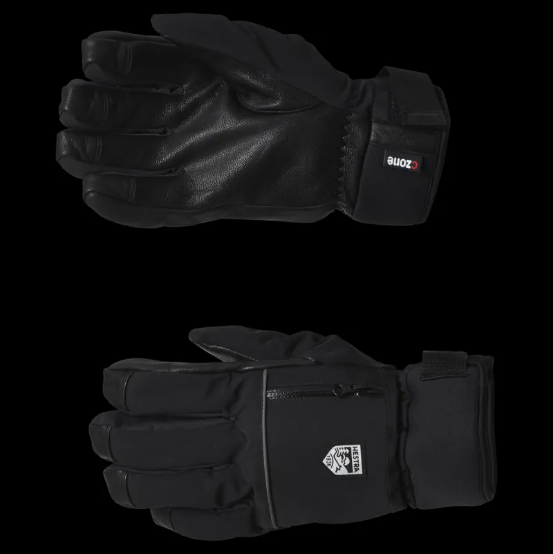 Hestra CZone Pointer Short Black Svart Sale