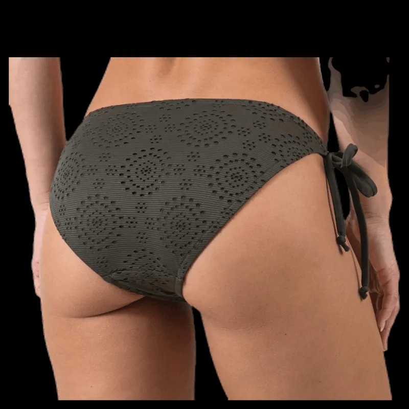 New Wyte Daisy Chrochet Tanga Green Grön