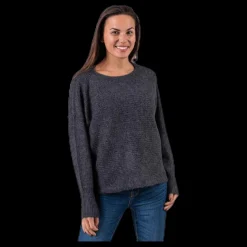 Only Daniella L/S Pullover Grey Grå Outlet