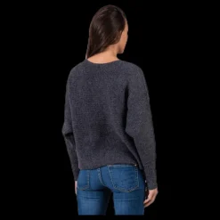 Only Daniella L/S Pullover Grey Grå Outlet