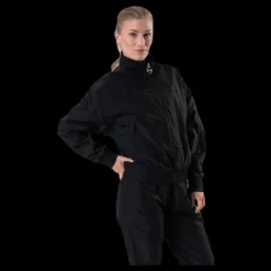 New Svea Dark Windbreaker Jacket Black