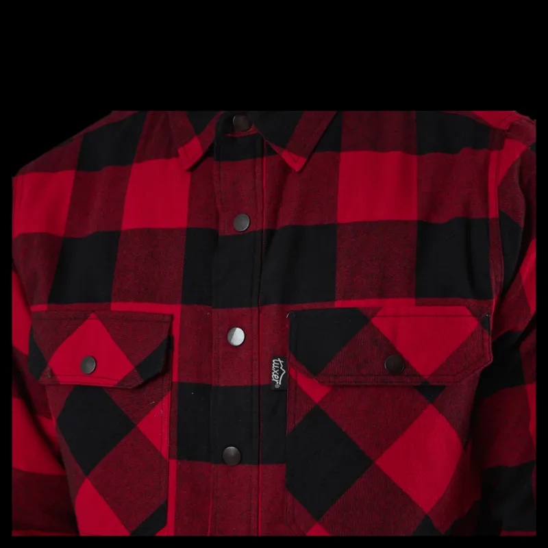 Tuxer Darwin Shirt Red Röd Clearance
