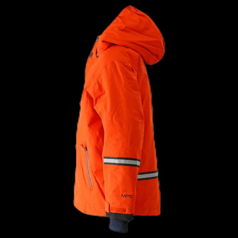 Tenson Davie Ski Jacket Kid Orange New