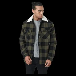 Tuxer Dawson Shirt Dark Olive Flerfärgad Hot