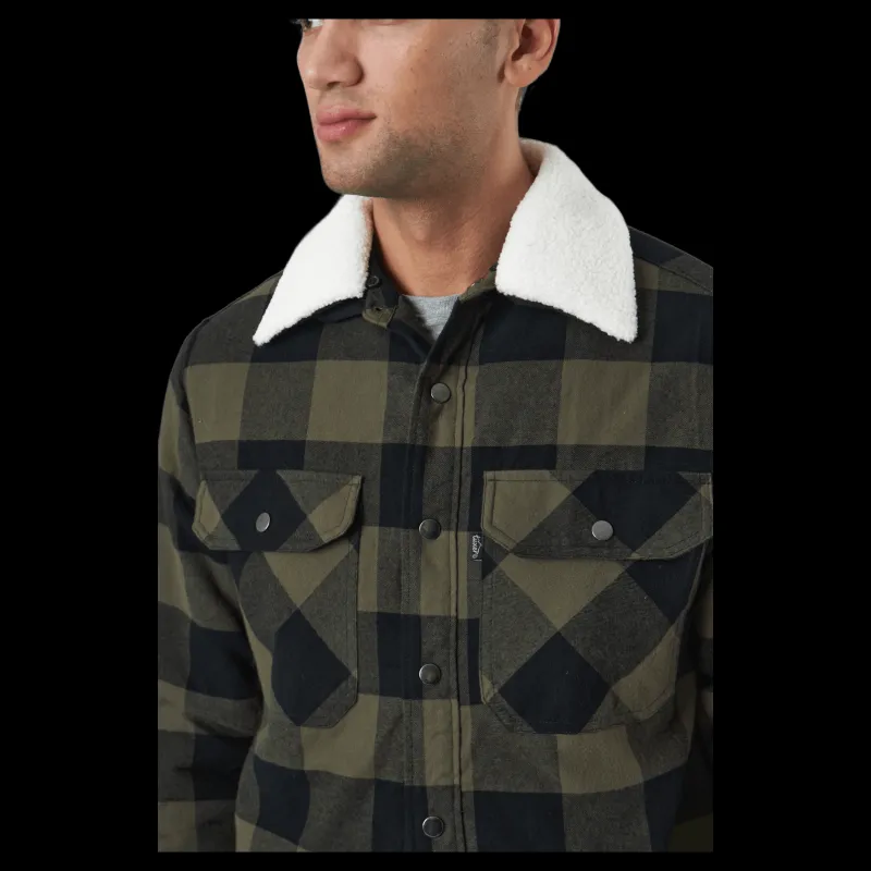 Tuxer Dawson Shirt Dark Olive Flerfärgad Hot