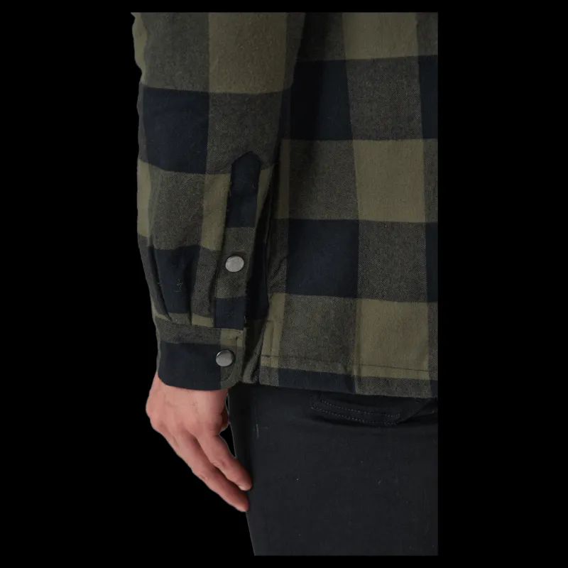 Tuxer Dawson Shirt Dark Olive Flerfärgad Hot