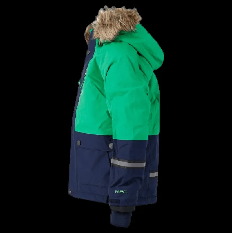 New Tenson Daxian Ski Jacket Kid Green Grön