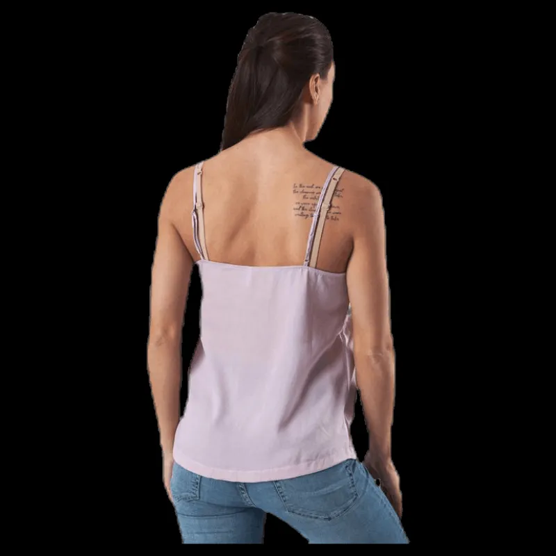Only Debbie Singlet Wvn Pink Rosa Outlet