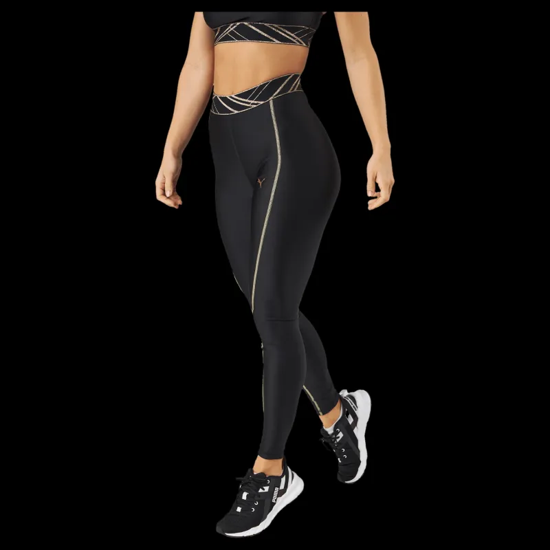 Puma Deco Glam High Waist Full Tigh Black-deco Glam Svart