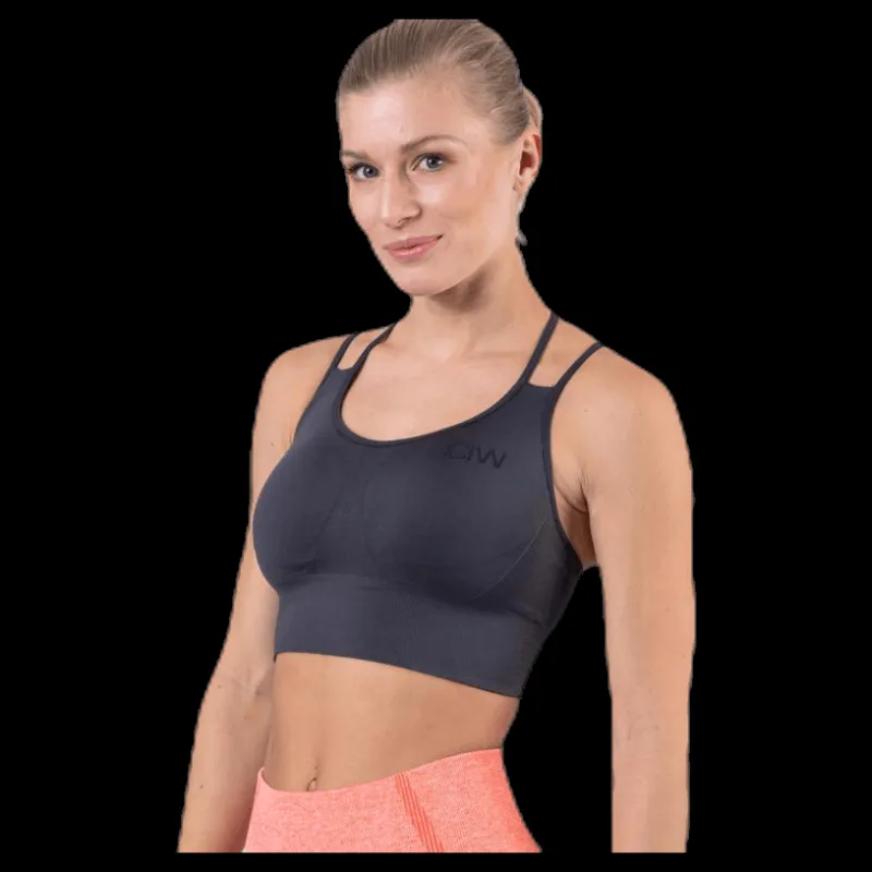 Sale ICANIWILL Define Seamless Sport Bra Grey Grå
