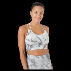 ICANIWILL Define Seamless Tie Dye Sports Grey Melange Grå Sale