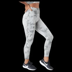 Sale ICANIWILL Define Seamless Tie Dye Tights Grey Melange Grå