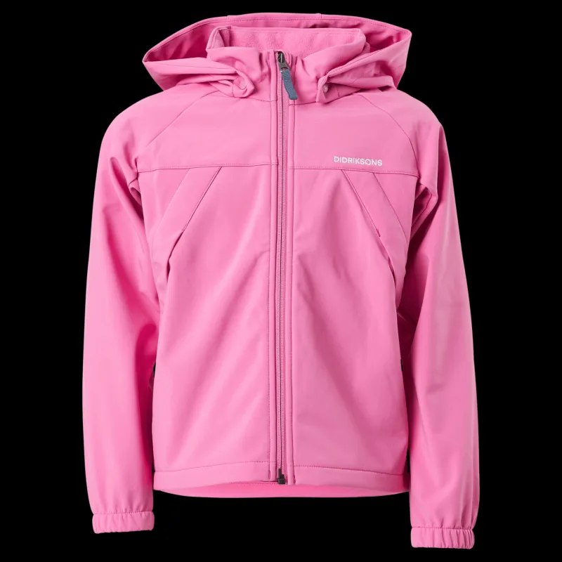 Didriksons Dellen Kids Jkt 4 Sweet Pink Rosa New