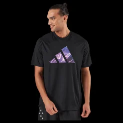 Sale adidas Designed for Movement HIIT Training T-Shirt Black Svart