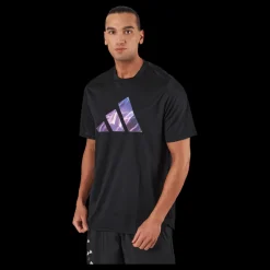 Sale adidas Designed for Movement HIIT Training T-Shirt Black Svart