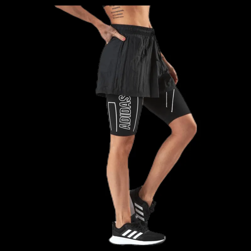Clearance adidas Det 2I1 Shrt Black Svart
