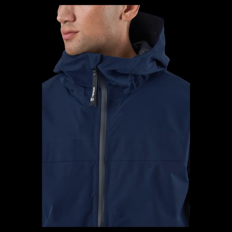 Tenson Dew Point Shell M Jackets Dark Navy Blå Clearance