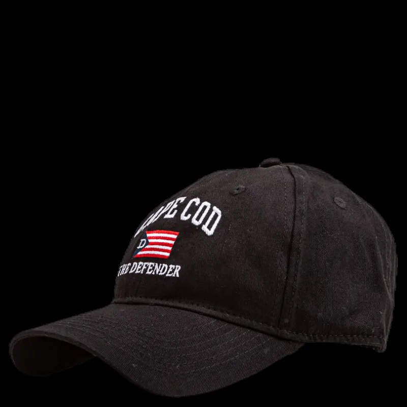The Defender Dexter Cap Black Svart Outlet