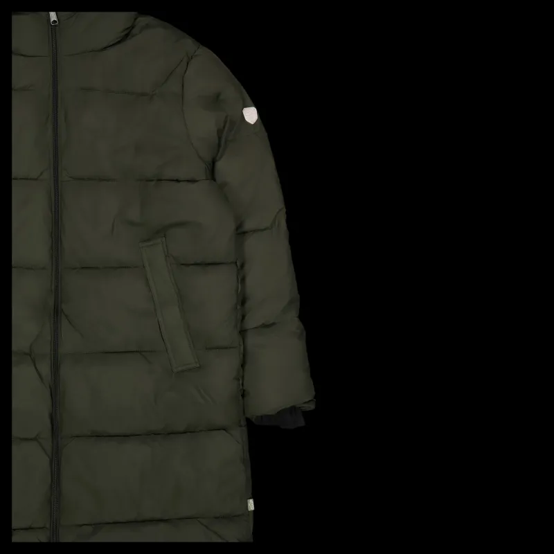 Sale Tuxer Deyna Coat Dark Olive Grön