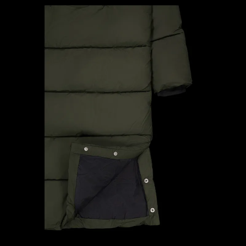 Sale Tuxer Deyna Coat Dark Olive Grön