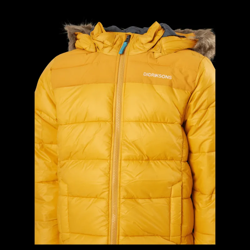 Best Didriksons Digory Kids Jkt 3 Golden Yellow Gul