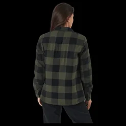 Tuxer Dina Shirt Dark Olive Flerfärgad Hot