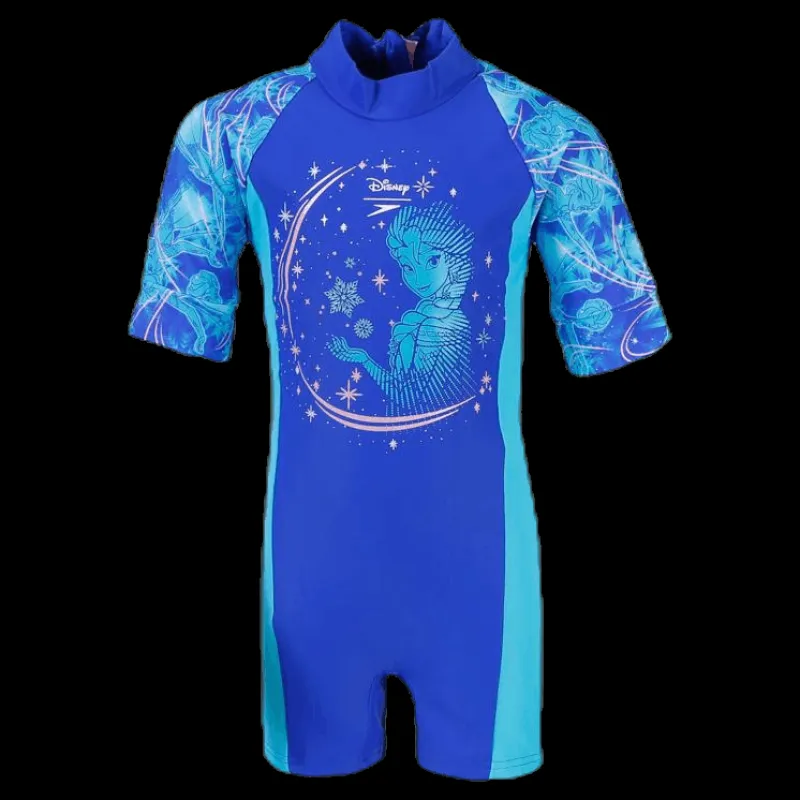 Speedo Disney Frozen All In One Infant Blue Blå Clearance